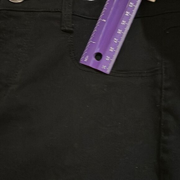 Authentic American Heritage Black High Rise Stretch Ankle Jegging Jean Juniors s - Picture 8 of 13